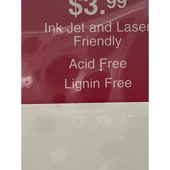 Vintage 2001 Hallmark Ink Jet Laser Love Computer Stationery 20 Sheets NEW NOS - Picture 3 of 4